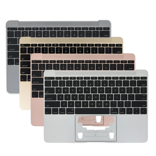 MacBook 12" Retina A1534 (Year 2015 - 2017) - Keyboard With Back Light Frame Housing Palmrest US Layout Assembly - Polar Tech Australia