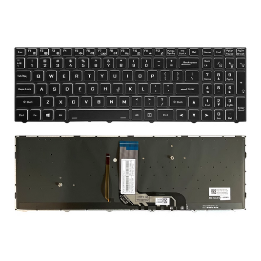 Hasee M7-E8S3 CNH5S03 Series - Laptop Keyboard With Backlit US Layout