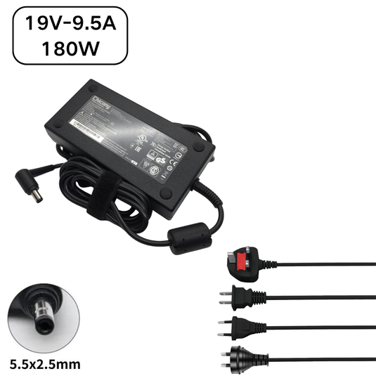 [19V-9.5A/180W][5.5x2.5] Gigabyte Aorus X3 Laptop AC Power Supply Adapter Charger