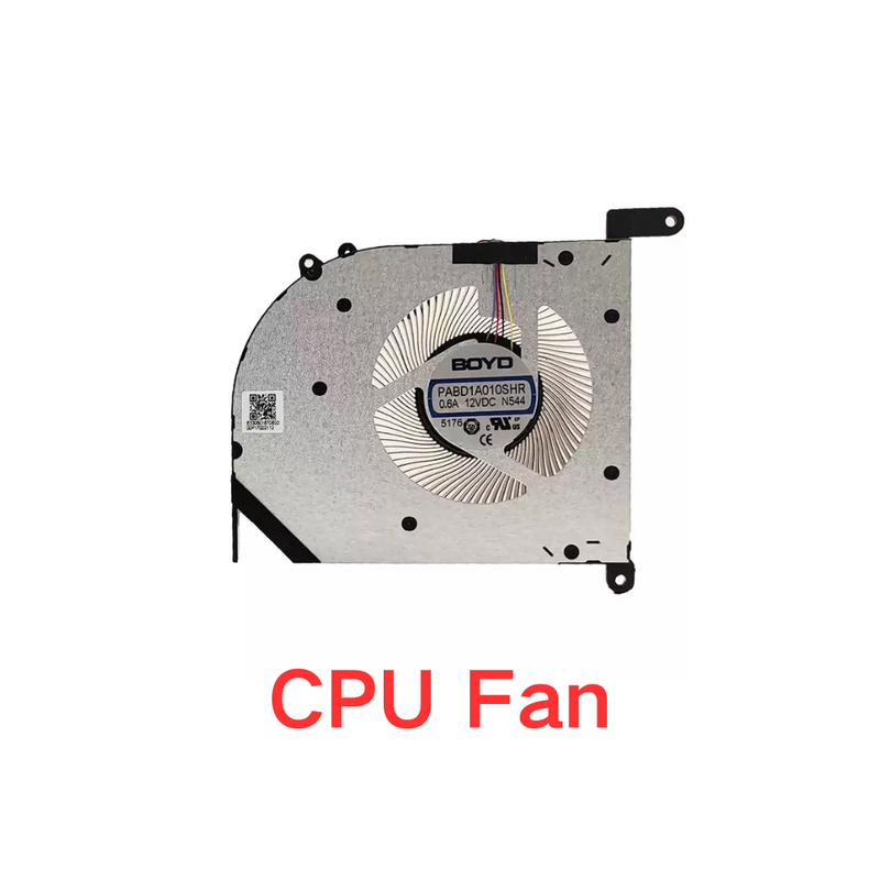 Cargue la imagen en el visor de la galería, MSI Stealth 18 HX AI A2XWIG MS-1833 Series - Laptop CPU &amp; GPU Cooling Fan Cooler
