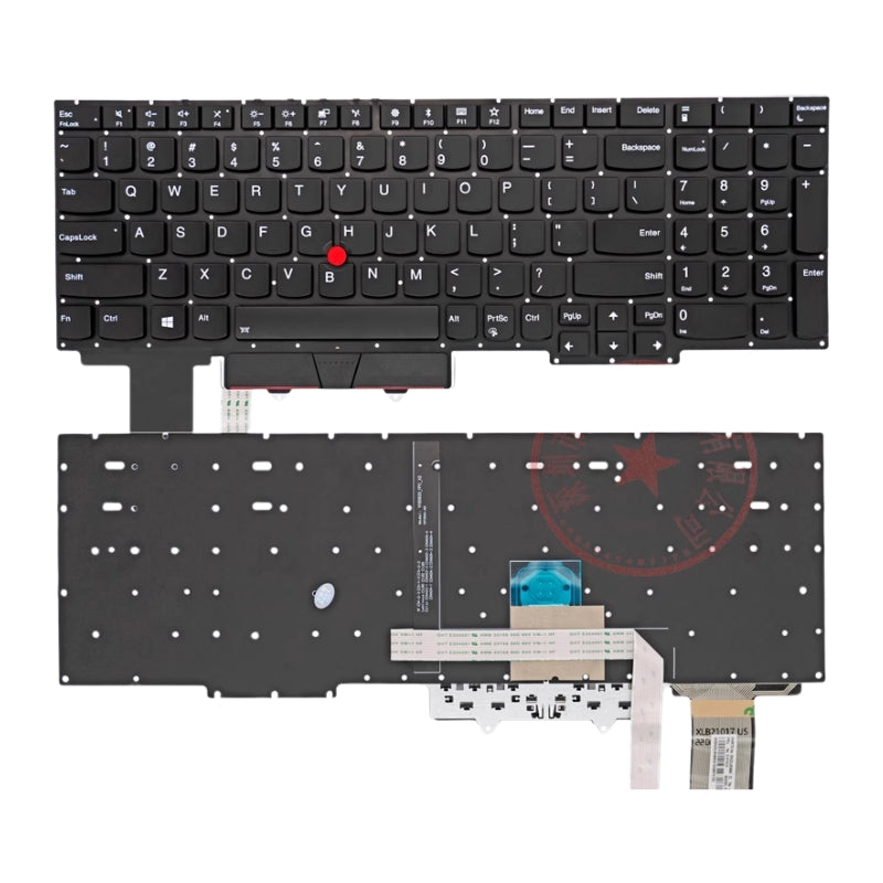 Cargue la imagen en el visor de la galería, Lenovo ThinkPad E15 R15 Gen 1 Gen2 Series - Laptop Keyboard With Backlit US Layout
