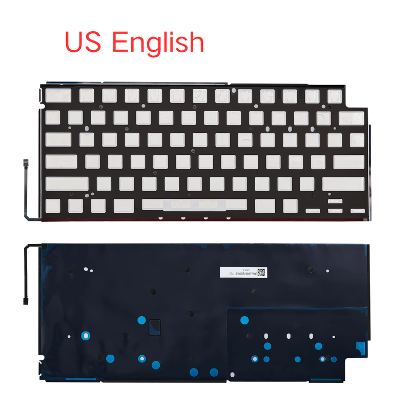 Load image into Gallery viewer, MacBook Air 15" A3114 (2024) - Keyboard Backlight Sheet US UK English Layout
