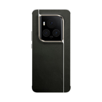 Honor Magic6 Ultimate (BVL-AN20) - Litchi Grain Leather Plating Frameless Protective Case