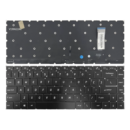 MSI Prestige 14 A10 MS-14C1 MS-16S3 MS-1551 Series - Laptop Keyboard With Backlit US English Layout - Polar Tech Australia