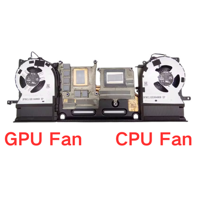 Lenovo Legion Y9000P IAX10H 83F5 2025 AI Ultra 9 275HX Series - Laptop CPU & GPU Cooling Fan With Heatsink Cooler