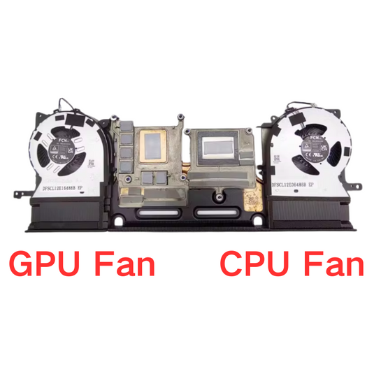 Lenovo Legion Y9000P IAX10H 83F5 2025 AI Ultra 9 275HX Series - Laptop CPU & GPU Cooling Fan With Heatsink Cooler