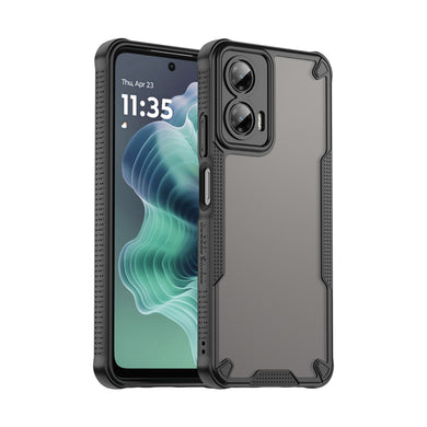Motorola Moto G75 - Armor Precise Hole PC Hybrid TPU Phone Case