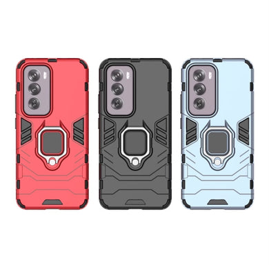 OPPO Reno12 Pro 5G (CPH2629) - Heavy Duty Armor Case With Ring Holder Stand - Polar Tech Australia