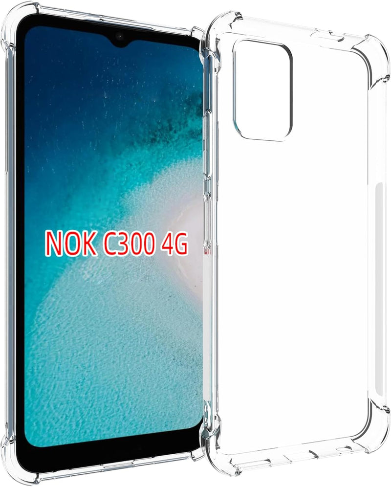 Load image into Gallery viewer, Nokia C300 - AirPillow Cushion Transparent Soft Clear TPU Four Corners Protective Case - Polar Tech Australia

