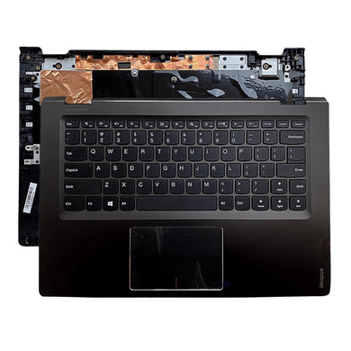Lenovo YOGA 510-14ISK 510-14AST 510-14IKB - Keyboard With Back Light & Trackpad Frame Housing Palmrest US Layout Assembly - Polar Tech Australia