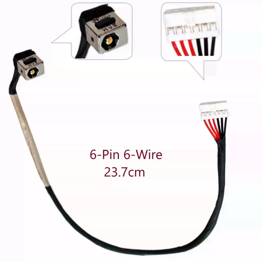 MSI GP60 GP70 GP70-2PE-010US MS-16GH MS-16GD Series - Laptop DC Power Charging Port Jack Flex Cable