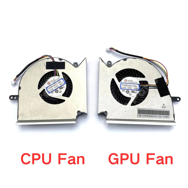 Load image into Gallery viewer, MSI GE75 Raider GL75 GP75 WE75 VR Leopard MS-17E2 MS-17E4 MS-17E5 MS-17E7 Series - Laptop CPU &amp; GPU Cooling Fan - Polar Tech Australia

