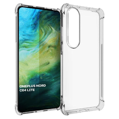 OnePlus 1+CE 4 Lite - AirPillow Cushion Transparent Soft Clear TPU Four Corners Protective Case - Polar Tech Australia