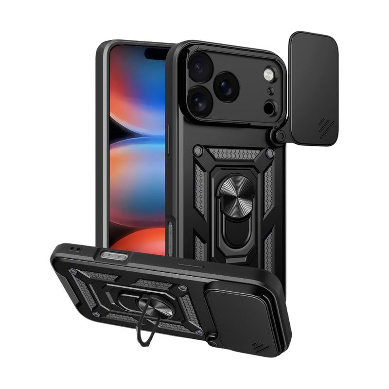 Cargue la imagen en el visor de la galería, Apple iPhone 17 Air - Shockproof Armour Heavy Duty Phone Case with Ring Holder &amp; Camera Protection
