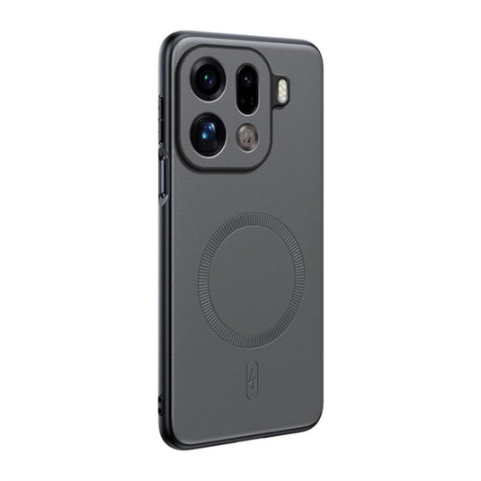 OPPO Find X9 Pro - Leather Magnetic Shockproof Case