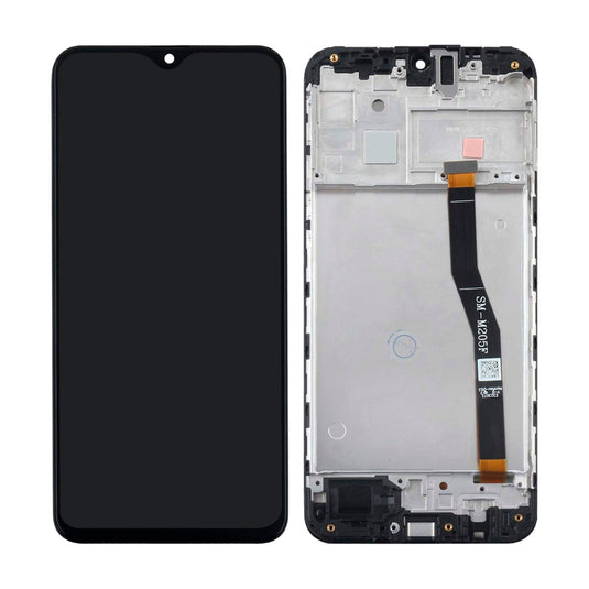 [With Frame] Samsung Galaxy M20 (SM-M205) - LCD Touch Digitizer Screen Assembly With Frame