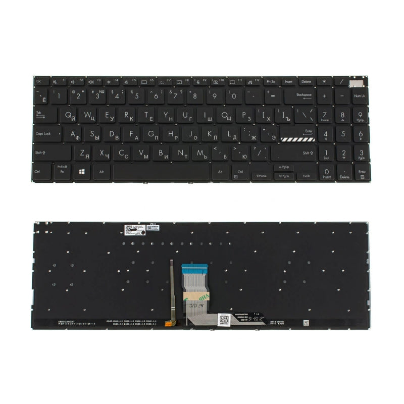 Load image into Gallery viewer, Asus VivoBook 15 M3500 / M3500QA / M7600 / M6500 / K3500 / X3500 Series - Keyboard With Back Light US Layout Replacement Parts
