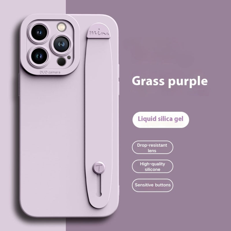 Load image into Gallery viewer, [Wrist Strap Bracket] Apple iPhone 12/Pro/Max - Washable Liquid Silicone Protective Case - Polar Tech Australia
