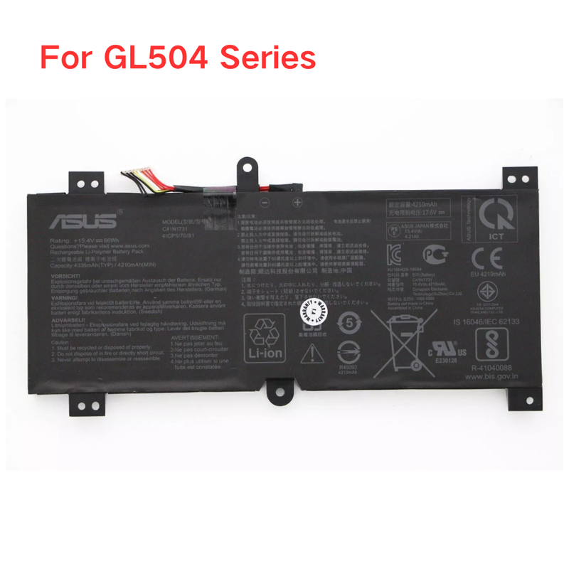 Load image into Gallery viewer, [C41N1731] Asus ROG Strix Scar II et Hero II GL704G / GL704GM / GL704GW Series - Laptop Replacement Battery
