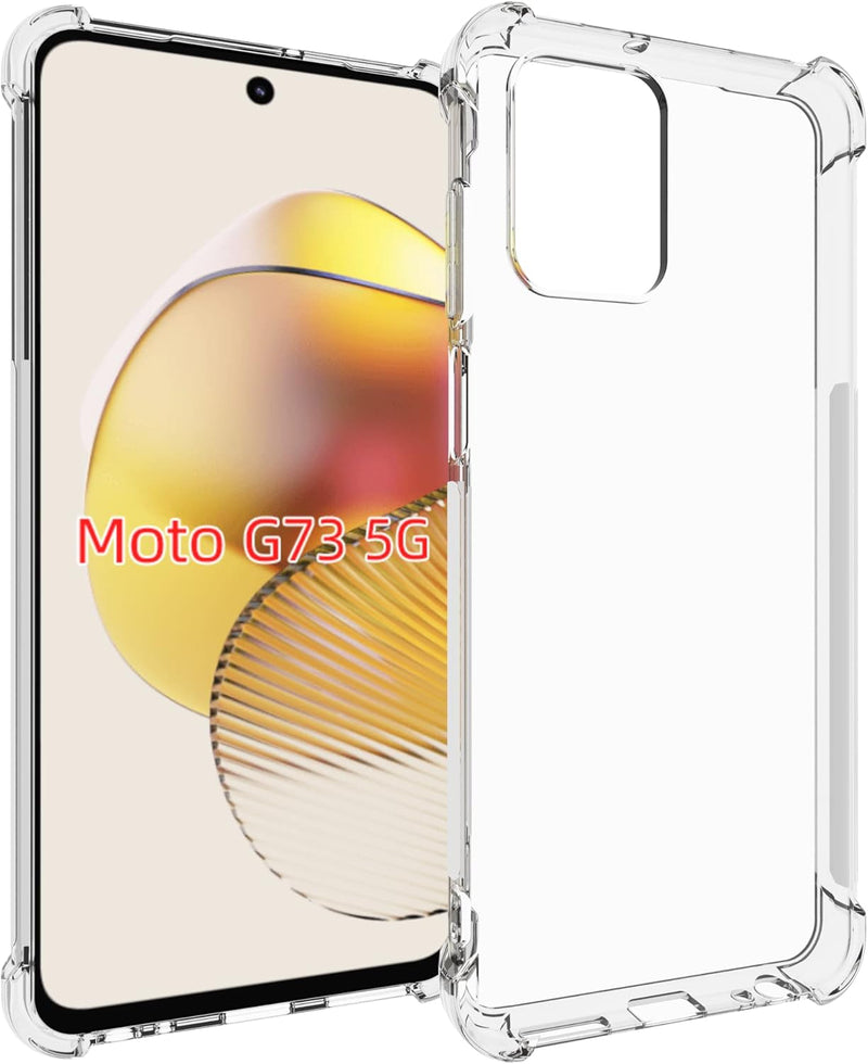 Load image into Gallery viewer, Motorola Moto G73 - AirPillow Cushion Transparent Soft Clear TPU Four Corners Protective Case - Polar Tech Australia
