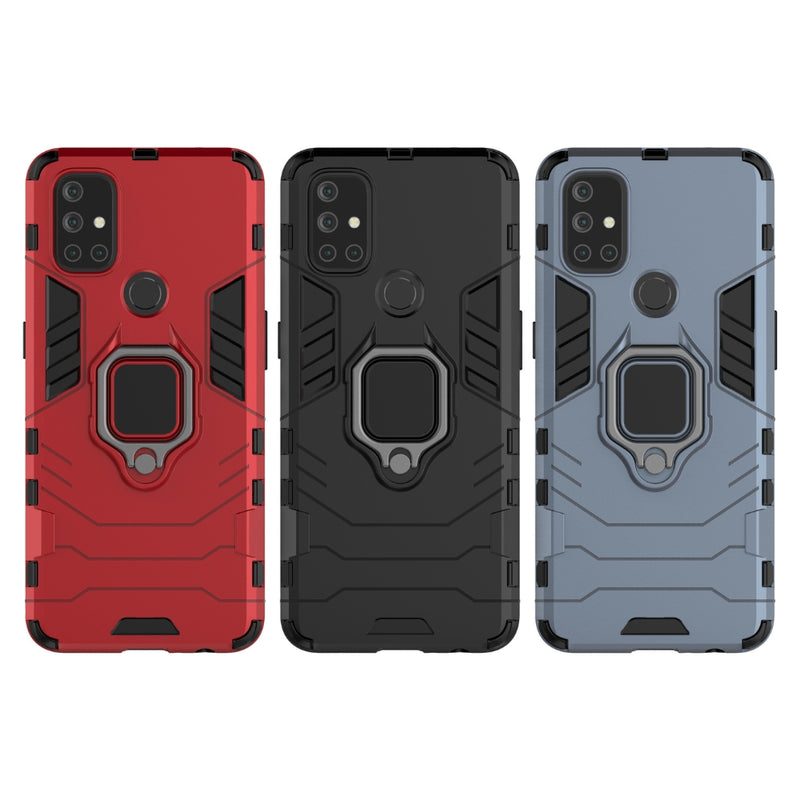 Chargez l&#39;image dans la visionneuse de la galerie, OnePlus Nord N20 - Heavy Duty Armor Case With Ring Holder Stand
