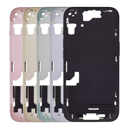 [No Built-in Parts] Apple iPhone 15 - Middle Housing Frame (US Without SIM Tray Version)
