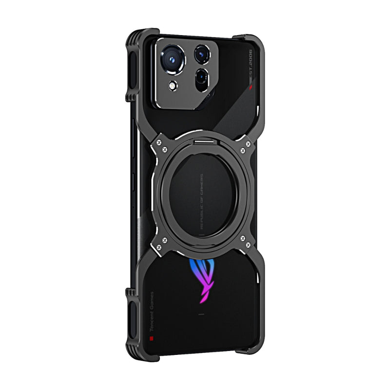 Chargez l&#39;image dans la visionneuse de la galerie, Asus ROG Phone 9 / 9 Pro - Mechanical Arm Borderless MagSafe Holder Metal Phone Case - Polar Tech Australia
