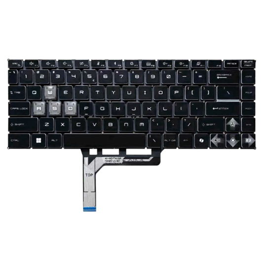 MSI Thin A15 B7U B7V / AI B8V MS-16RK Series - Laptop Keyboard With Backlit US layout
