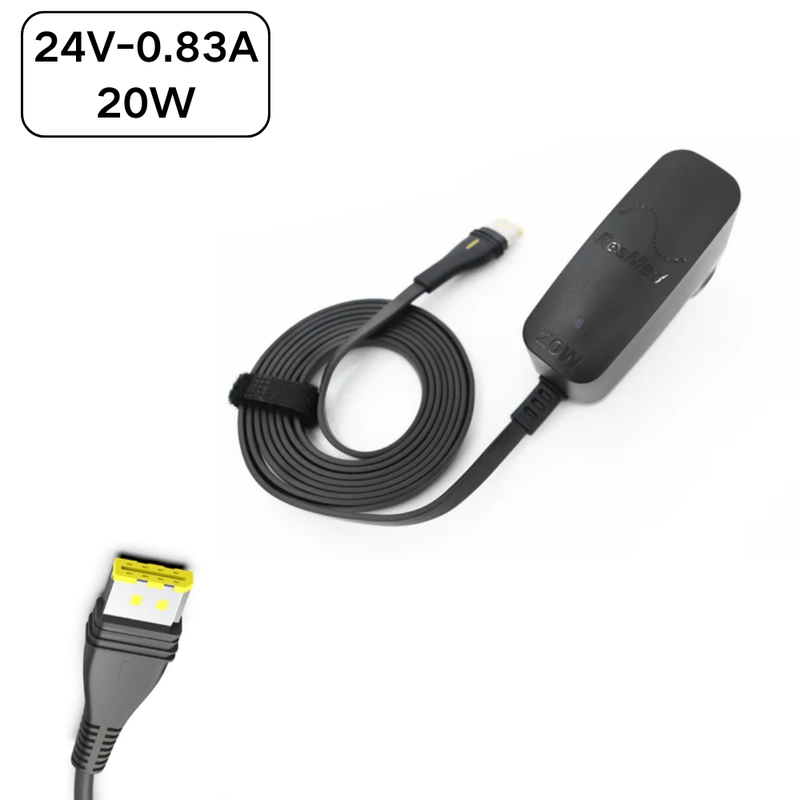 Load image into Gallery viewer, [24V-0.83A/20W] ResMed Res-Med CPAP and BiPAP Machines AIR Mini 380009 - AC Power Supply Cord Cable PS Charger Adapter - Polar Tech Australia
