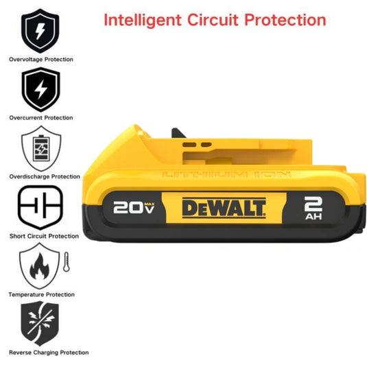 [DCB203] Genuine Original DeWalt 20V Max - Replacement Electrical Tool Li-ion Battery - Polar Tech Australia