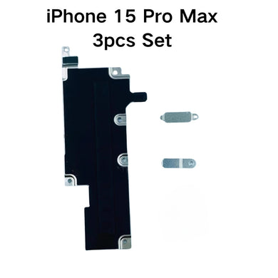 Apple iPhone 15 Pro Max Inner Small PCB Metal Iron Holder Bracket Shield Plate Kit 3Pcs Set - Polar Tech Australia
