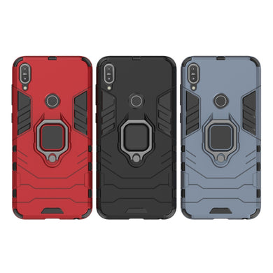 Asus Zenfone Max Pro (M1) ZB601KL/ZB602KL - Heavy Duty Armor Case With Ring Holder Stand