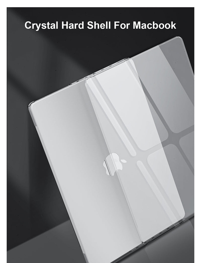 Chargez l&#39;image dans la visionneuse de la galerie, Benwis Apple MacBook Pro 13&quot; A1706,A1708,A1989,A2159,A2251,A2289,A2338 Crystal Hard Shell Thin Protective Case Cover - Polar Tech Australia

