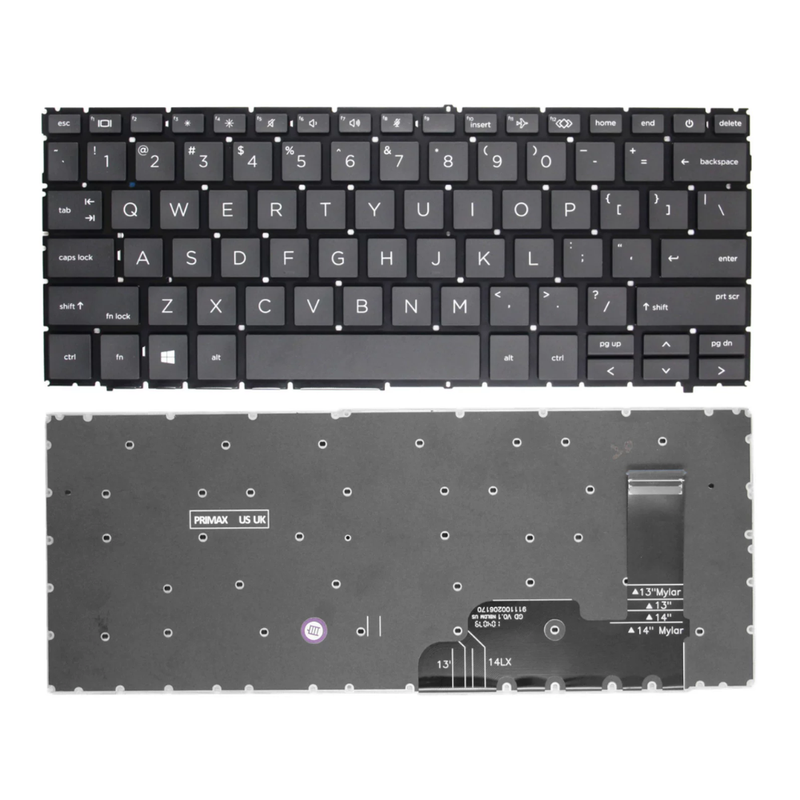 Chargez l'image dans la visionneuse de la galerie, HP EliteBook 1040 G9 G10 Series - Laptop Keyboard With Backlit US English Layout
