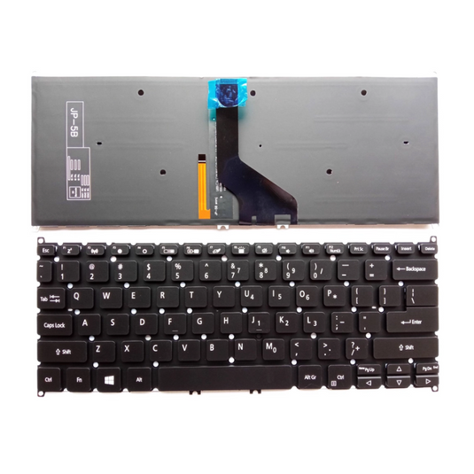 Acer TravelMate X5 X45-51 TMX45-51 TMP414RM-51 Series - Laptop Keyboard With Backlit US Layout