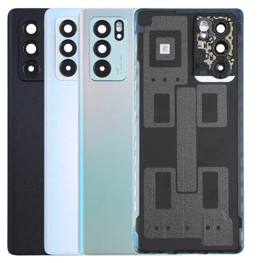 [With Camera Lens] OPPO Reno 6 Pro 5G (CPH2249) - Rear Back Battery Cover Panel - Polar Tech Australia