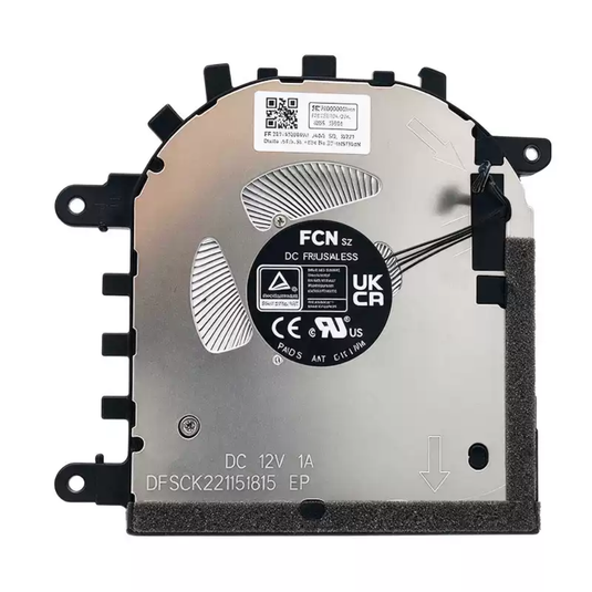 Lenovo Yoga Pro 7 15IPH11 83SN Series - Laptop CPU & GPU Cooling Fan Cooler