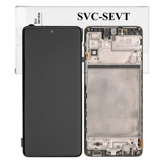 [Samsung Service Pack] Samsung Galaxy M51 (SM-M515) - OLED LCD Touch Digitizer Screen Assembly With Frame