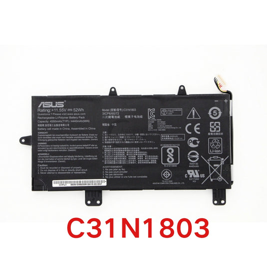 [C31N1803 & C41N1804] ASUS ZenBook Pro 14 UX480 UX480FD UX450FD C31P0J1 Replacement Battery - Polar Tech Australia