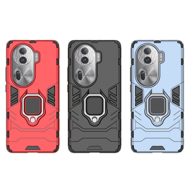 OPPO Reno11 Pro 5G (CPH2607) - Heavy Duty Armor Case With Ring Holder Stand - Polar Tech Australia
