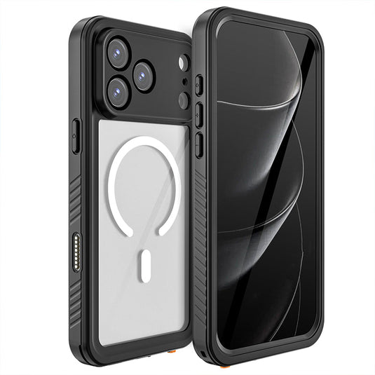 [Magsafe Compatible][FM Series] Apple iPhone 17/Air/Pro/Pro Max - Redpepper Full Covered Waterproof Heavy Duty Tough Armor Case - i-Station Mobile Phone & Electronic Device Repair and Accessories