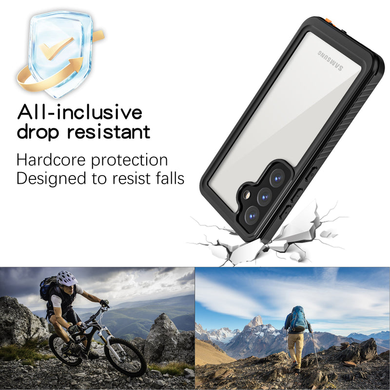 Load image into Gallery viewer, [FM Series] Samsung Galaxy S25 - Redpepper Full Covered Waterproof Heavy Duty Tough Armor Case - Polar Tech Australia
