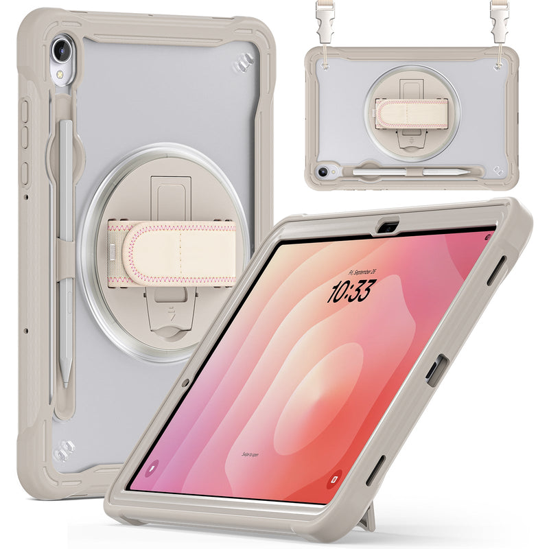 Load image into Gallery viewer, [Built-in Stand] Samsung Galaxy Tab S11 (2025) 11"360° Rotatable EVA Protection with Hand Strap - Polar Tech Australia
