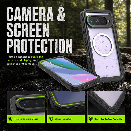 [FS Series][Magsafe Compatible] Google Pixel 11 Pro XL - Redpepper Full Covered Waterproof Heavy Duty Tough Armor Case