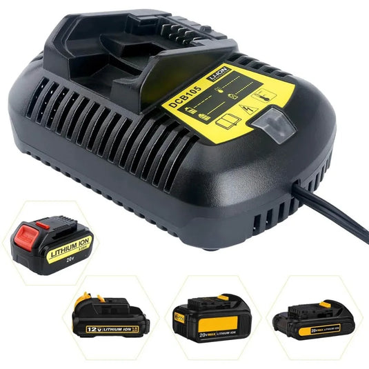 Replacement Charger For Dewalt 12V-20V / 3A Electrical Tool Li-ion Battery - Polar Tech Australia