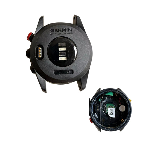 Garmin Watch Approach S62 47mm - Back Battery Cover Rear Case Replacement Part - Polar Tech Australia
