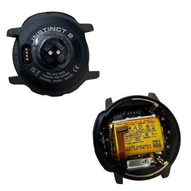 Garmin Watch Instinct 2 Standard Edition 45MM - Back Cover Rear Case Replacement Part With Battery - Polar Tech Australia