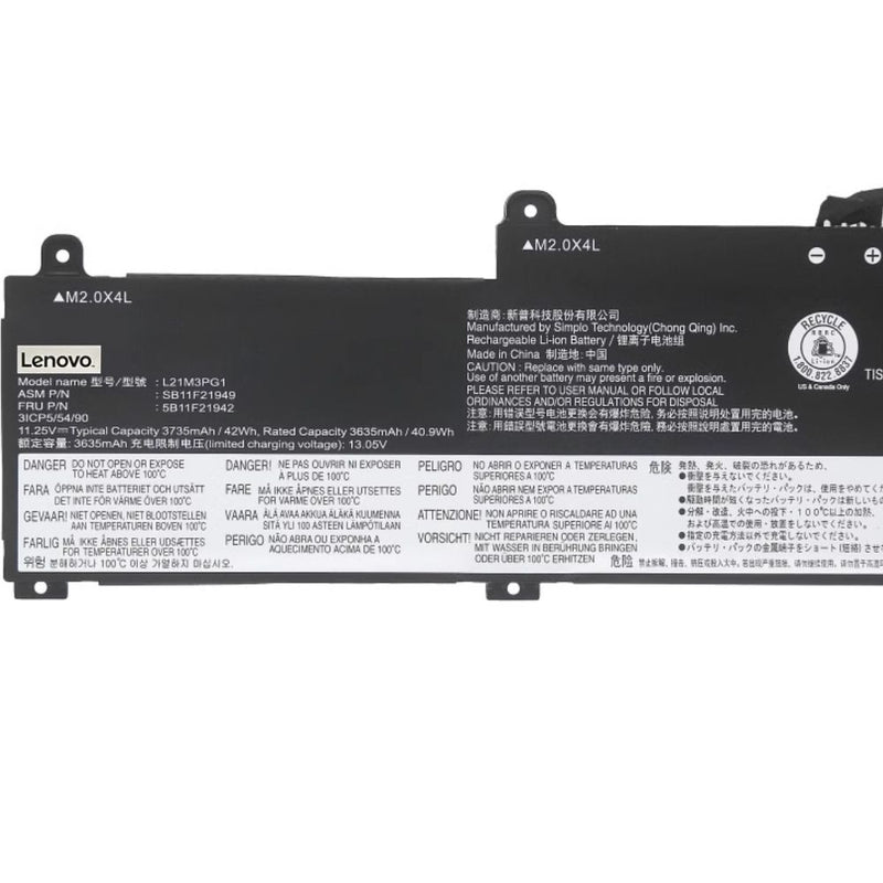 Load image into Gallery viewer, [L21M3PG1] Lenovo ThinkPad L14 L15 Gen3 Replacement Battery - Polar Tech Australia
