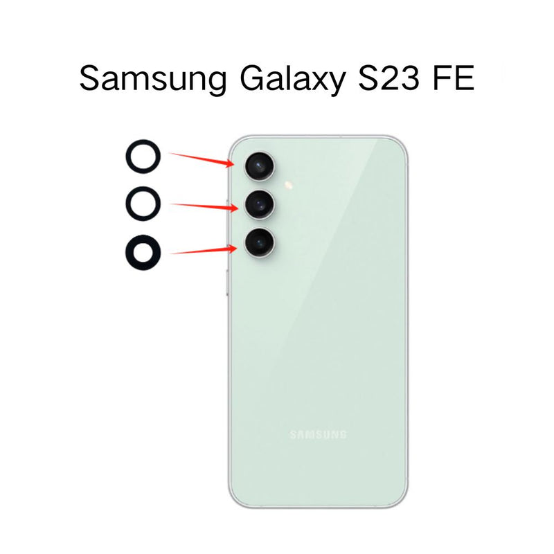 Load image into Gallery viewer, Samsung Galaxy S23 FE (SM-S711) Back Rear Camera Glass Lens Only - Polar Tech Australia
