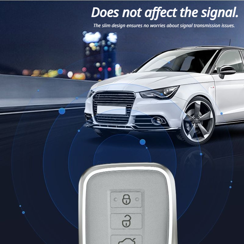Cargue la imagen en el visor de la galería, Lexus Aluminum Alloy + PU Leather Car Key Fob Case Cover For ES200, ES300h, RX350h, RX300, NX200, NX260 - Polar Tech Australia
